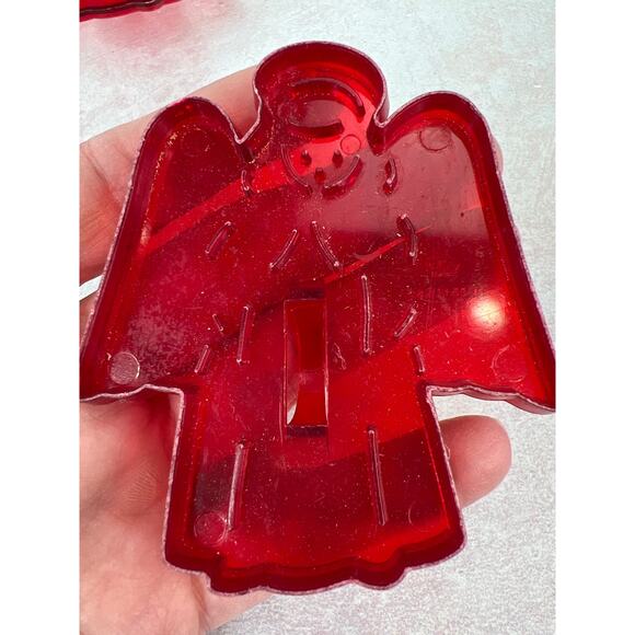 Vintage‎ plastic Angel cookie cutters set of 4 - Picture 3 of 8